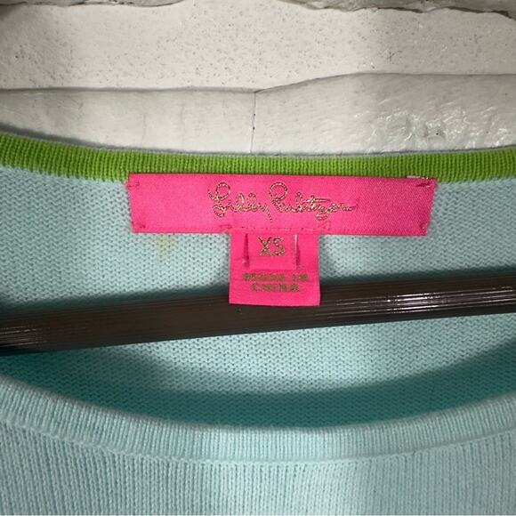 Lilly Pulitzer Caralynn Pineapple Sequin Sweater Size XS - Picture 5 of 11